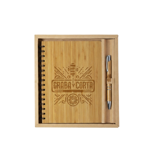 Libreta bambú