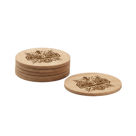 Posavasos madera bambú