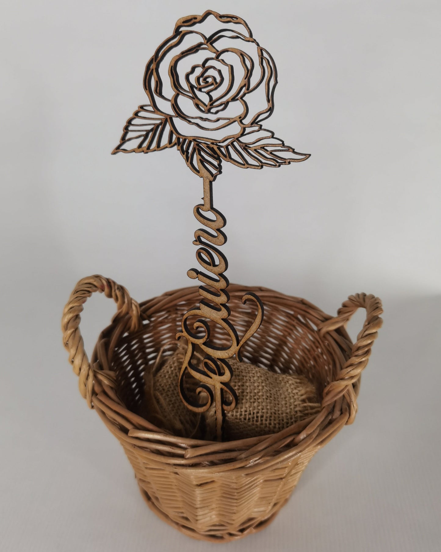 Pack de 4 rosas personalizables