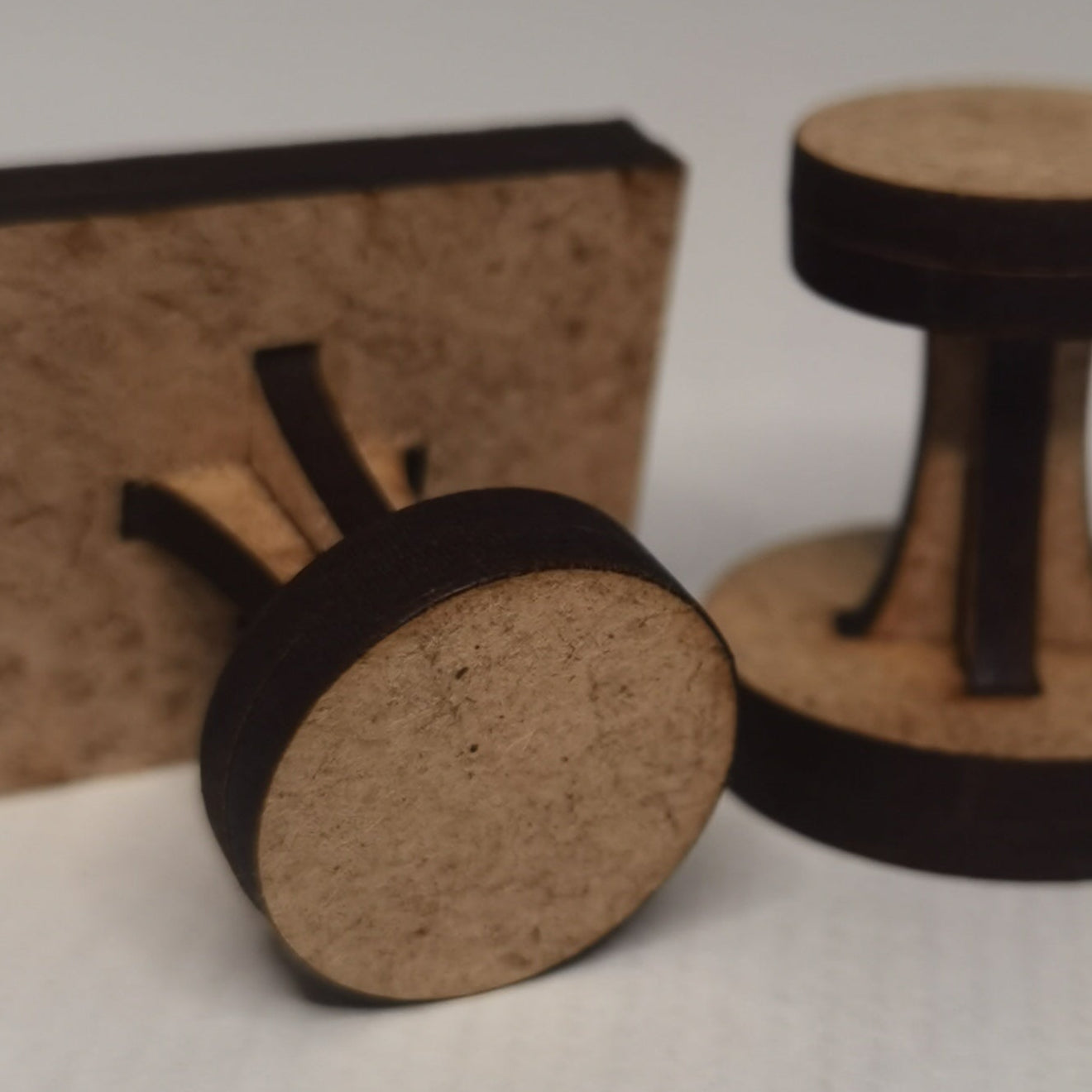 Sellos personalizables en madera