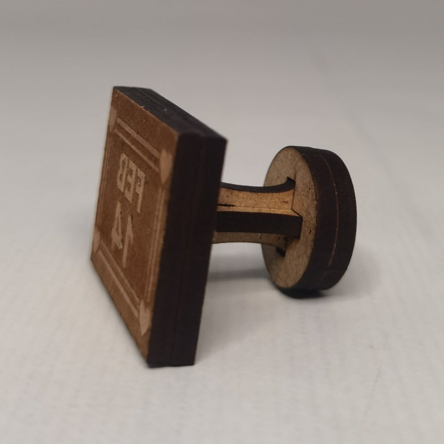 Sellos personalizables madera