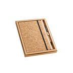 Libreta corcho ecologico con boligrafo