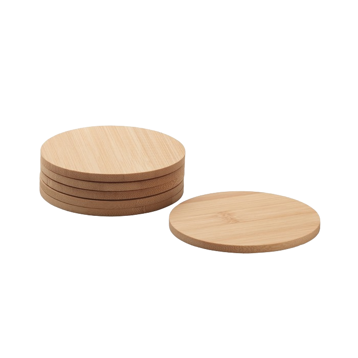 Posavasos madera bambú