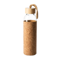 Botella cristal-bambú