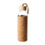 Botella cristal-bambú