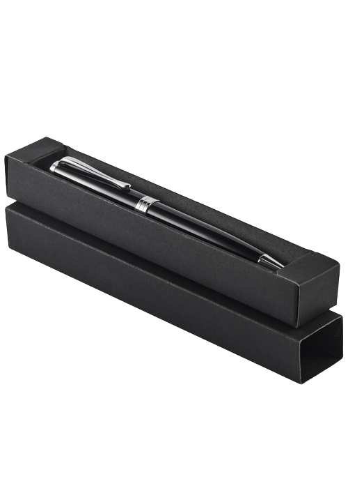 Bolígrafo premium inoxidable con caja