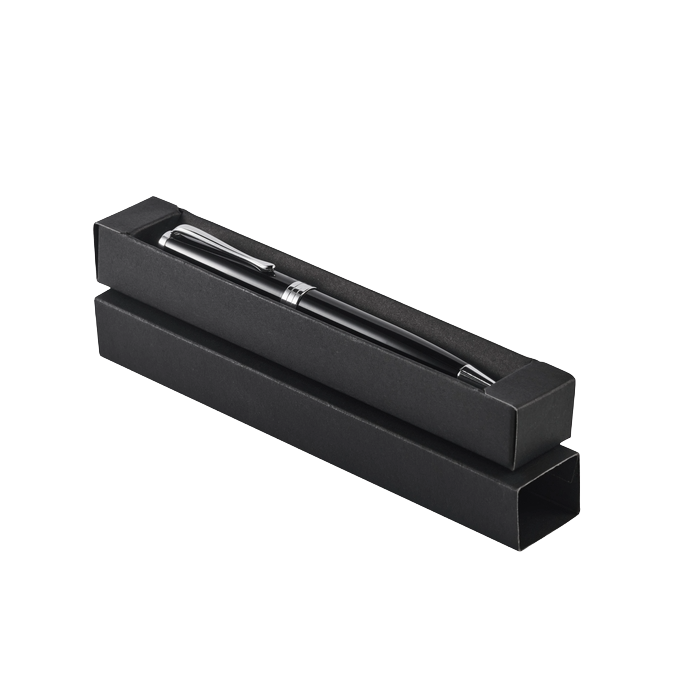 Bolígrafo premium inoxidable con caja