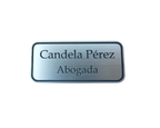 Placa Identificativa en Acrílico Bicolor