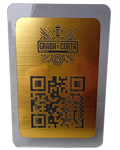 Placa QR con Logo- Formato Horizontal