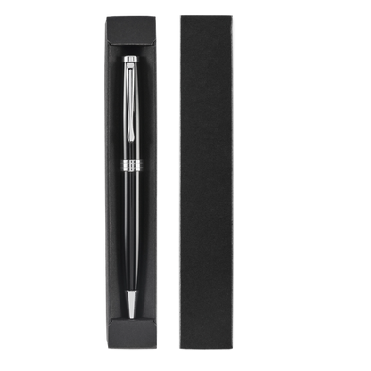 Bolígrafo premium inoxidable con caja