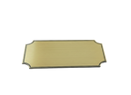 Placas buzón rectangular ranuras
