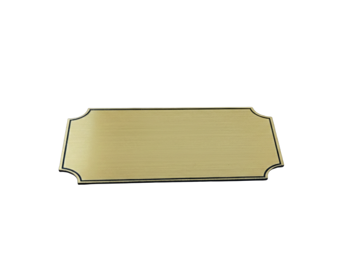 Placas buzón rectangular ranuras