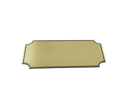 Placas buzón rectangular ranuras