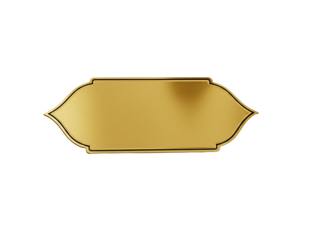 Placas buzón corchetes ranuras