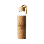 Botella cristal-bambú