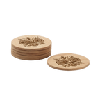 Posavasos madera bambú