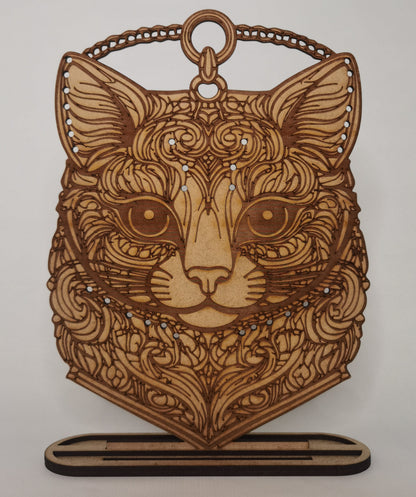 Joyero vertical gato