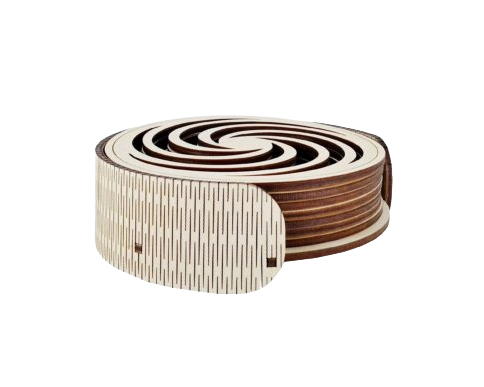 Pack de 8 Posavasos de Madera