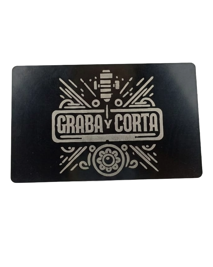Tarjetas de Aluminio Anodizado Premium Personalizadas