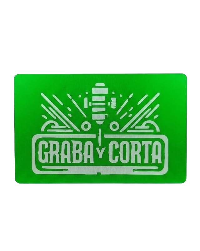 Tarjetas de Aluminio Anodizado Premium Personalizadas
