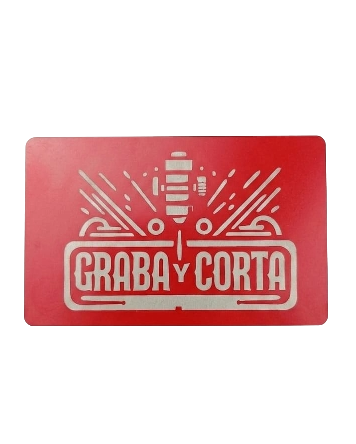 Tarjetas de Aluminio Anodizado Premium Personalizadas
